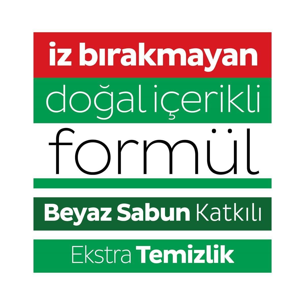 Sleepy Easy Clean Beyaz Sabun Katkılı Mopa Uyumlu Yüzey Temizlik Havlusu, 80 Yaprak