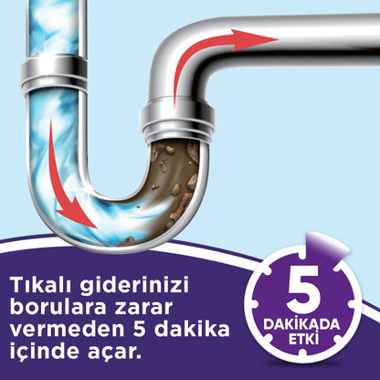 Cillit Bang Turbo Hijyenik Jel Lavabo Açıcı