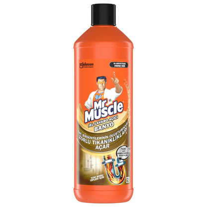 Mr Muscle Banyo Tüm Boru Tipleri için Jel Lavabo Açıcı 1000 mL